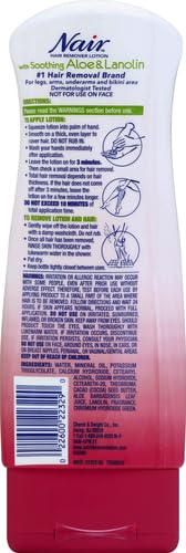 Thumbnail for Image 3 of Nair Lotion Aloe Vera with Lanolin 9 oz