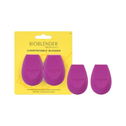 Image 1 of 1 Count (Pack of 2) for the product EcoTools Bioblender Makeup Sponge Duo, 2 Count