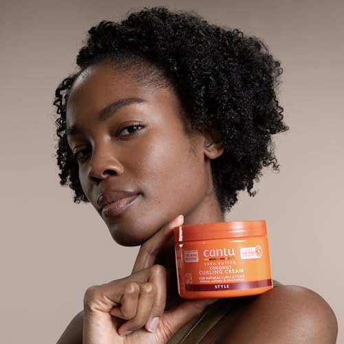 Image 6 of Cantu Coconut Curling Cream with Shea Butter for Natural Hair, 12 oz