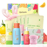 Thumbnail for Image 1 of Default Title for the product QUIYUM Skin Care Set for Oily & Combination Skin, Natural Fruit Skincare