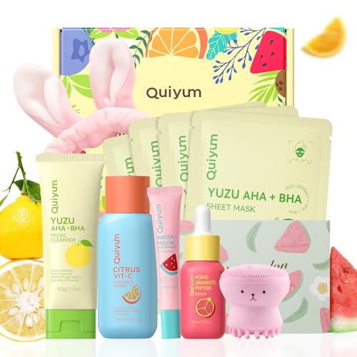 Image 1 of Default Title for the product QUIYUM Skin Care Set for Oily & Combination Skin, Natural Fruit Skincare