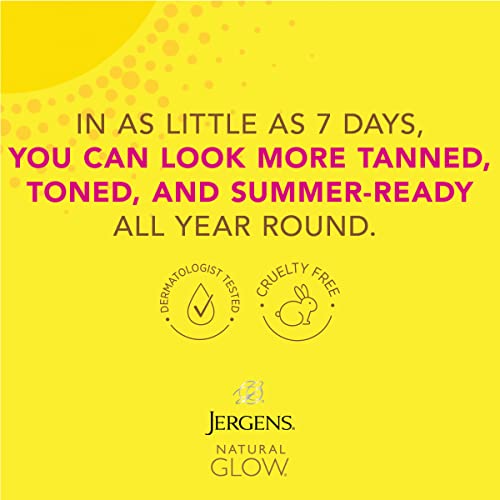Image 4 of Jergens Natural Glow +FIRMING In-shower Self Tanner Body Lotion 7.5 Ounce Pack of 2