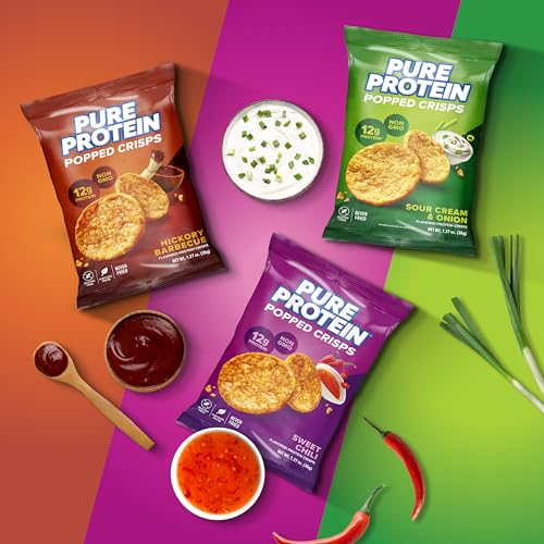 Image 4 of Pure Protein Popped Crisps Variety Pack 12 Ct