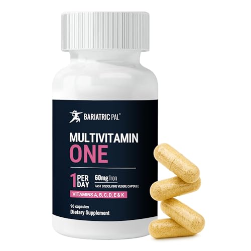 Image 1 of Default Title for the product BariatricPal Capsule Bariatric Multivitamin, 1 per Day, 60mg Iron, 90 Ct