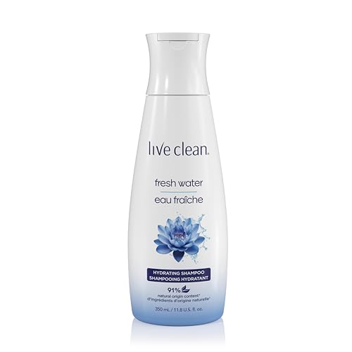 Image 1 of fresh / 12 Ounce (Pack of 1) for the product Live Clean Shampoo, Hydrating Fresh Water, 12 Oz
