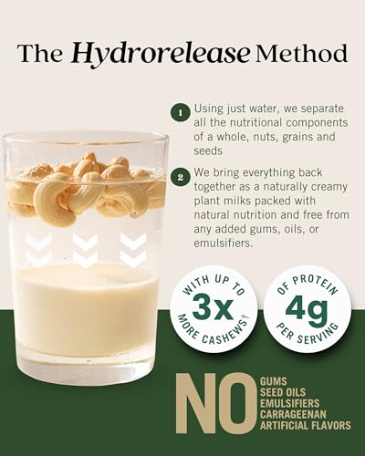 Image 3 of Elmhurst 1925 Cashew Milk Unsweetened - 32 Fl. Oz (Pack of 6)