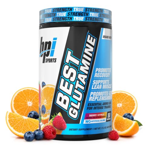 Image 1 of Default Title for the product BPI Sports Best Glutamine Supplement – Berry Citrus Flavor, 50 Servings