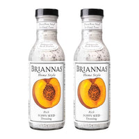 Thumbnail for Image 1 of Default Title for the product BRIANNAS Home Style Rich Poppy Seed Dressing, Gluten Free, 2 Pack
