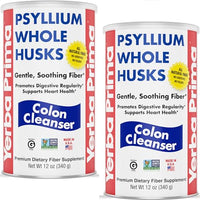 Thumbnail for Image 2 of 12 Ounce (Pack of 2) for the product Yerba Prima Psyllium Whole Husk, 12 oz