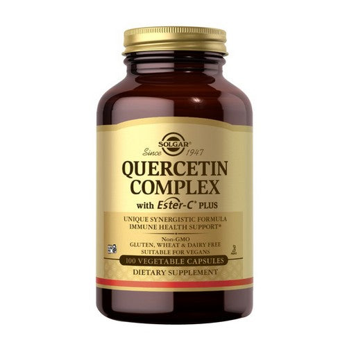 Solgar Quercetin Complex with Ester-C Plus Vegetable Capsules 100 Veg Caps