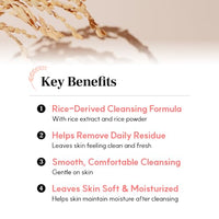 Thumbnail for Image 7 of S.NATURE AQUA RICE FOAM CLEANSER 160ml 5.4 Fl Oz