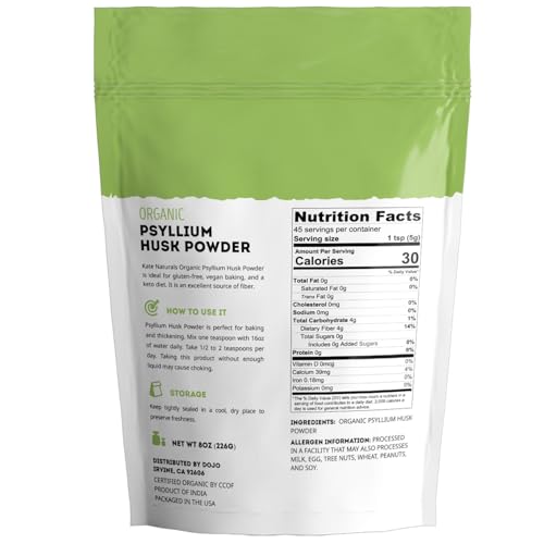 Image 8 of Kate Naturals Psyllium Husk Powder