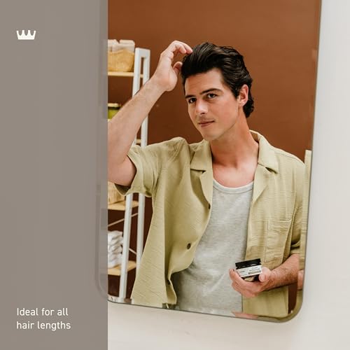 Image 3 of Cremo Hair Clay Pomade for Men, High Hold Matte Finish, 3.4 oz