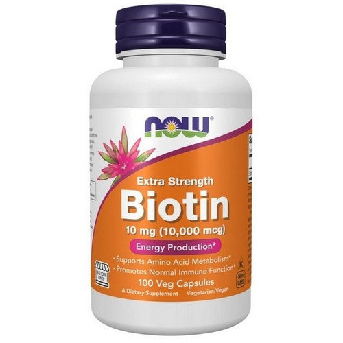 Now Foods Biotin 10 Mg 100 VegCaps