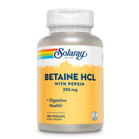 Thumbnail for Solaray HCL with Pepsin 250 mg 180 Caps