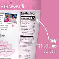 Thumbnail for Image 2 of AshaPops Popped Water Lily Seeds, Himalayan Pink Salt, 1 oz Bags, Pack of 6