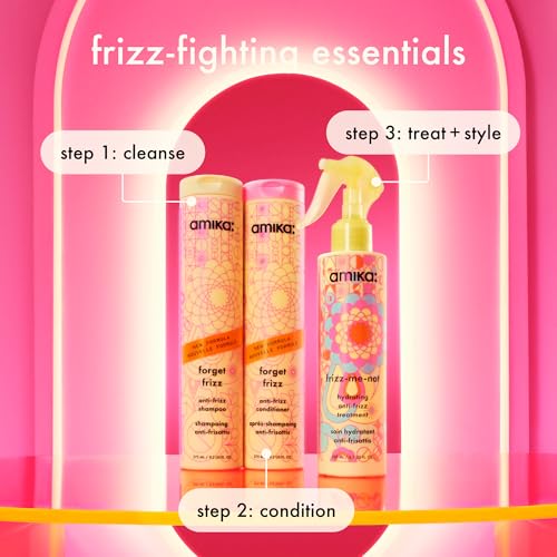 Image 7 of Amika Forget Frizz Anti-Frizz Shampoo