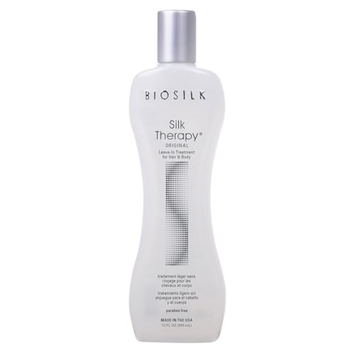 Image 1 of 12 Fl Oz (Pack of 1) for the product BioSilk Silk Therapy Original Leave-In Hair Treatment 12 Oz