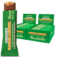 Thumbnail for Image 1 of Default Title for the product BAREBELLS Soft Protein Bars Banana Caramel - 24 Bars (2 Packs of 12)