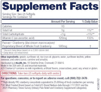 Thumbnail for Image 5 of AZO Cranberry Urinary Tract Health Supplement, 100 Softgels Pack of 2