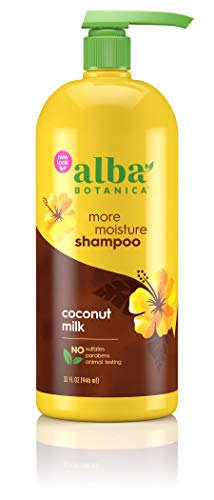 Image 1 of Default Title for the product Alba Botanica Shampoo, More Moisture Coconut Milk, 32 oz.