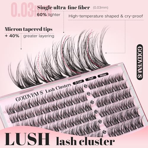 Image 19 of Goddvenus Lash Clusters Kit