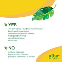 Thumbnail for Image 4 of Alba Botanica Kids Sunscreen Spray for Face and Body, Tropical Fruit, Broad Spectrum SPF 50, Water Resistant, 5 fl. oz. Bottle (Pack of 2)