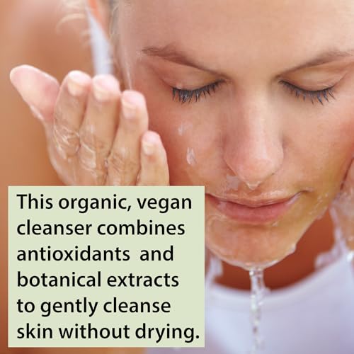 Image 4 of Organic Vitamin C Facial Cleanser with Resveratrol - USDA Certified Organic Face Wash - 1.7 fl oz