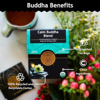 Thumbnail for Image 5 of Buddha Teas Organic Calm Buddha Blend Herbal Tea, Caffeine Free