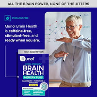 Thumbnail for Image 5 of Qunol Brain Health Memory Plus w/Magtein, Cognizin & Vitamin B6, 60ct