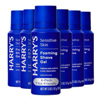 Thumbnail for Image 2 of 2 Ounce (Pack of 6) for the product Harry's Foaming Shave Gel for Men with Aloe - 6.7 oz (3 Pack)
