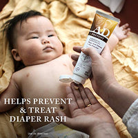 Thumbnail for Image 3 of A+D Original Diaper Rash Ointment, Baby Skin Protectant, 4 Ounce Tube Pack of 4