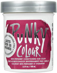Thumbnail for Image 2 of Rose Red / 3.5 Fl Oz (Pack of 1) for the product Punky Colour Semi Permanent Hair Color
