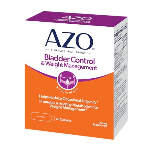 Image 1 of Default Title for the product AZO Bladder Control with Go-Less & Weight Management Supplement 48 Capsules