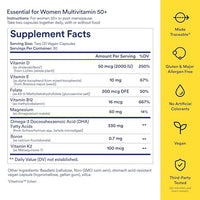 Thumbnail for Image 3 of Ritual Women's 50+ Multivitamin - 60 Capsules - 30 Servings