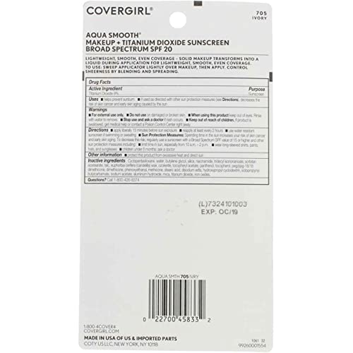 Image 2 of COVERGIRL Smoothers AquaSmooth Compact Foundation 0.40 oz Pack of 2