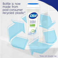 Thumbnail for Image 4 of Dial Clean + Gentle Aloe Scent Body Wash, 16 Fl Oz, 6-Pack