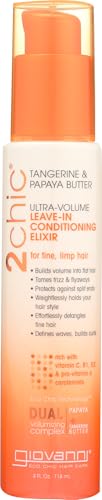 Thumbnail for Image 1 of Default Title for the product GIOVANNI 2chic Ultra-Volume Leave-In Conditioning & Styling Elixir, 4 oz