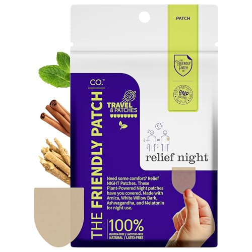 Image 1 of Default Title for the product The Friendly Patch CO. Relief Night Patch - 8 Pack