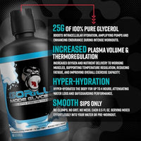 Thumbnail for Image 5 of Gorilla Mind Liquid Glycerol Pre-Workout | 33 FL OZ