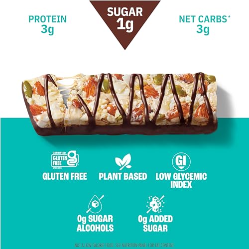 Image 3 of Munk Pack Fiber Nut Bars, 5g Fiber, Coconut Almond Chocolate | 12 Count