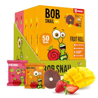 Thumbnail for Image 7 of 50ct Mango & Strawberry for the product Bob Snail Fruit Rolls