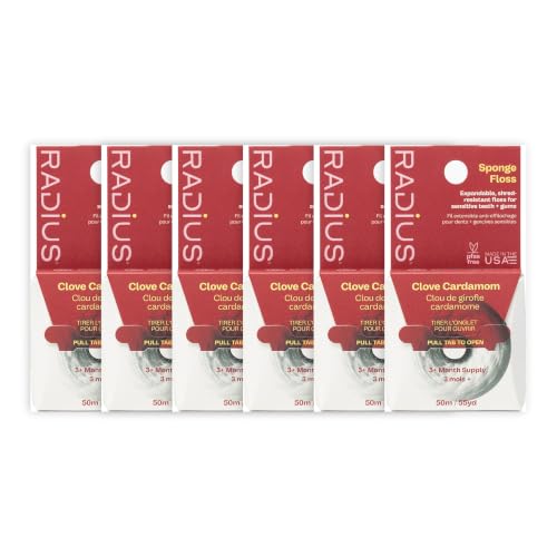 Image 12 of Clove Cardamom / 1 Count (Pack of 6) for the product RADIUS Vegan Sponge Floss