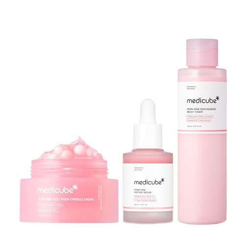 Image 1 of Default Title for the product medicube PDRN Daily Glow Routine Set - Milky Toner, Serum and Capsule Cream