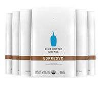 Thumbnail for Image 1 of Default Title for the product Blue Bottle Coffee Whole Bean Organic Espresso Dark Roast 12 Ounce Pack of 6