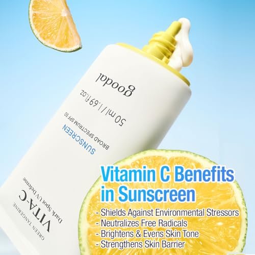 Image 4 of GOODAL Green Tangerine Vita-C Dark Spot UV Defense Sunscreen SPF 50 50ml