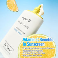 Thumbnail for Image 4 of GOODAL Green Tangerine Vita-C Dark Spot UV Defense Sunscreen SPF 50 50ml