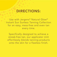 Thumbnail for Image 6 of Jergens Natural Glow Body Applicator Mitt, Reusable Tanning Glove