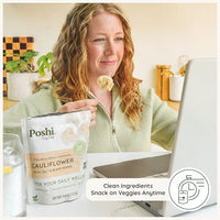 Thumbnail for Image 6 of Poshi Marinated Cauliflower Florets Salt & Pepper 6-Pack 4.4 oz
