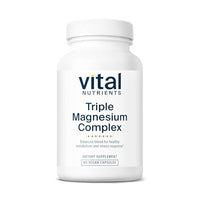 Thumbnail for Image 1 of 90 Count (Pack of 1) for the product Vital Nutrients Triple Magnesium Complex 500mg, 90 Capsules